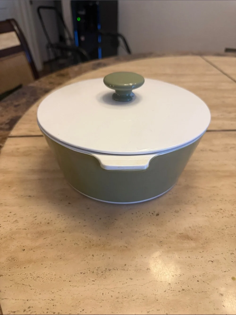 Corningware covered casserole